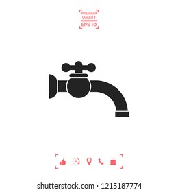 Faucet icon symbol