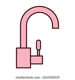 Faucet icon, tap icon vector illustration
