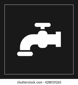 faucet icon. tap vector illustration