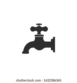 faucet Icon template color editable. Tap symbol vector sign isolated for graphic and web design.