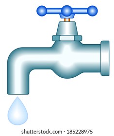 Faucet icon for various design