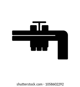 faucet  icon vector