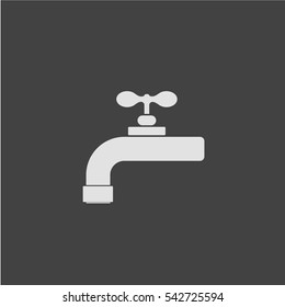 Faucet icon vector