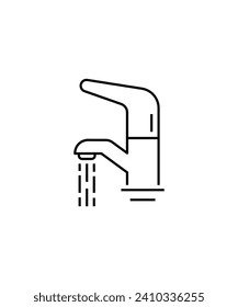 icono de grifo, icono de mejor línea vector.