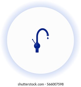 Faucet  icon. Vector design.