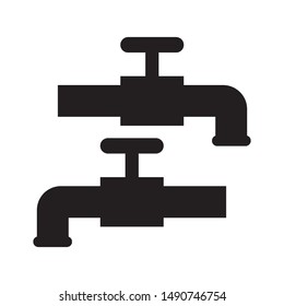 faucet icon vector design template