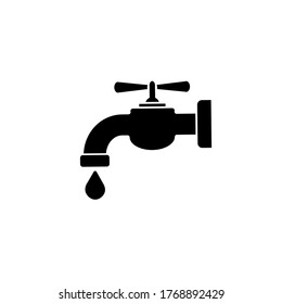Faucet icon vector design template