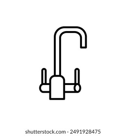 Faucet icon vector design templates simple and modern