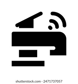 faucet icon. vector glyph icon for your website, mobile, presentation, and logo design.