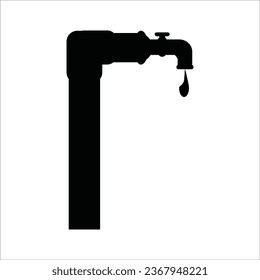 faucet icon vector illustration logo design