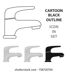 Faucet icon of vector illustration for web and mobile