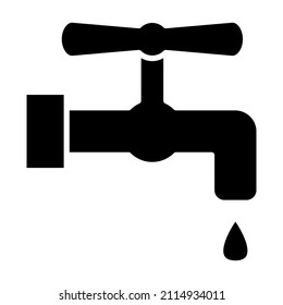 Faucet icon vector image. Can also be used for web apps, mobile apps and print media.