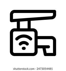 Vector de la línea de su Sitio web, móvil, presentación y diseño de logotipo.