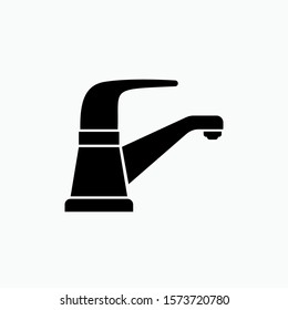 Faucet Icon - Vector, Sign and Symbol for Design, Presentation, Website or Apps Elements.