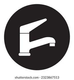 faucet icon vector template illustration logo design