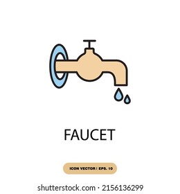 símbolo de iconos de grifo elementos vectoriales para web infográfica