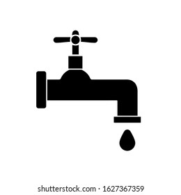 Faucet icon,vector illustration. Flat design style. vector faucet icon illustration isolated on White background, faucet icon Eps10. faucet icons graphic design vector symbols.
