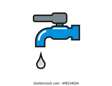 faucet simple illustration