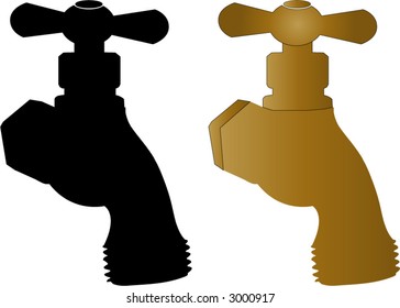 faucet vector