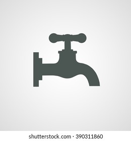Faucet vector. 