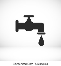 Faucet vector icon