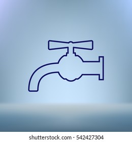 faucet vector icon