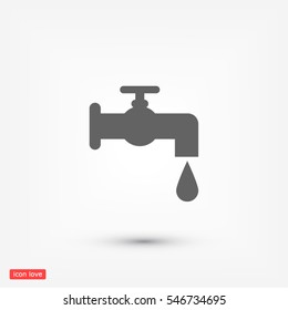 Faucet Vector Icon