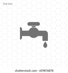 Faucet vector icon