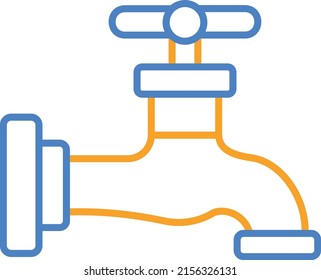 Faucet vector icon. Can be used for printing, mobile and web applications.