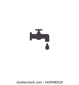 Faucet vector Vector icon . Lorem Ipsum Illustration design