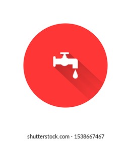 Faucet vector Vector icon . Lorem Ipsum Illustration design