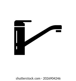 Faucet vector icon. mixer illustration sign. plumbing symbol or logo.