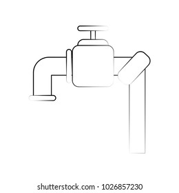 faucet water dripping