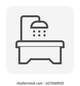 Diseño de conjunto de iconos vectoriales de instrumentos de agua y fontanería