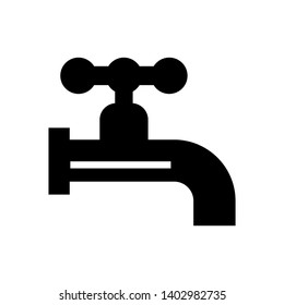 Faucet water vector icon - Vector