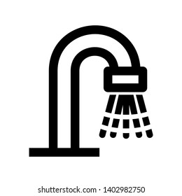Faucet water vector icon - Vector