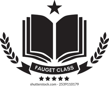 Fauget class T-shirt design college