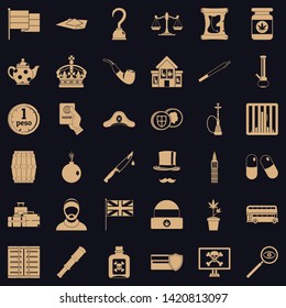 Fault icons set. Simple set of 36 fault vector icons for web for any design