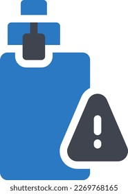 ilustración del vector de fallos en un fondo transparente. Símbolos de calidad superior. Iconos vectoriales de glifos para diseño de conceptos y gráficos. 
