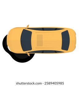 Faulty car. Car repair, vector illustration