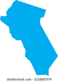 fauquier county map in state of Virginia