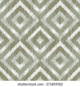Faux native textile pattern seamless vector background tile