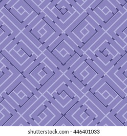 Faux tribal abstract geometric pattern seamless background tile