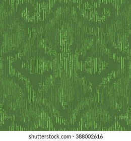 Faux tribal cloth moroccan pattern seamless vector background tile