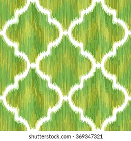 Faux tribal fabric moroccan pattern seamless vector background tile
