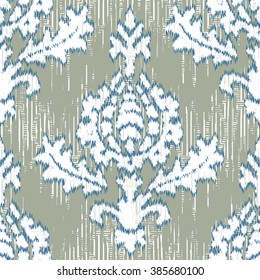Faux tribal fabric pattern seamless background tile