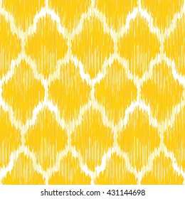 Faux tribal net pattern seamless vector background tile