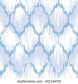 Faux tribal net pattern seamless vector background tile