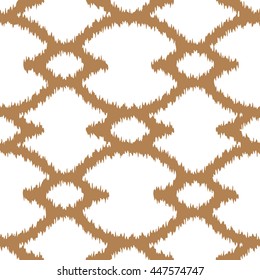 Faux tribal pattern seamless background tile
