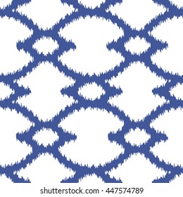 Faux tribal pattern seamless background tile